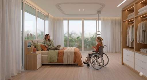 Quarto acessível